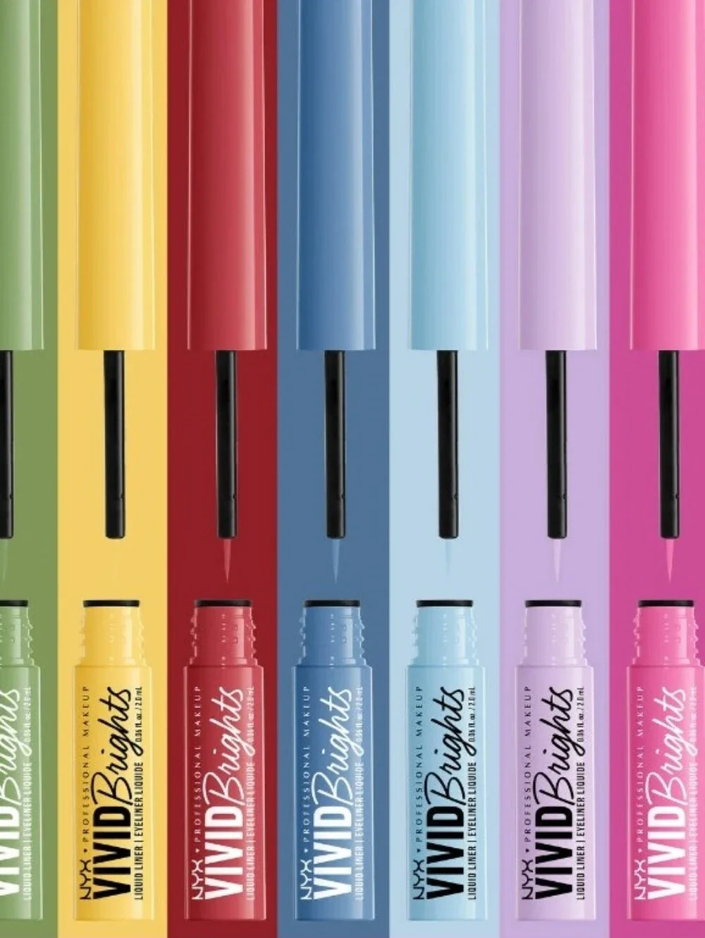 NYX Vivid Brights Colored Liquid Eyeliner